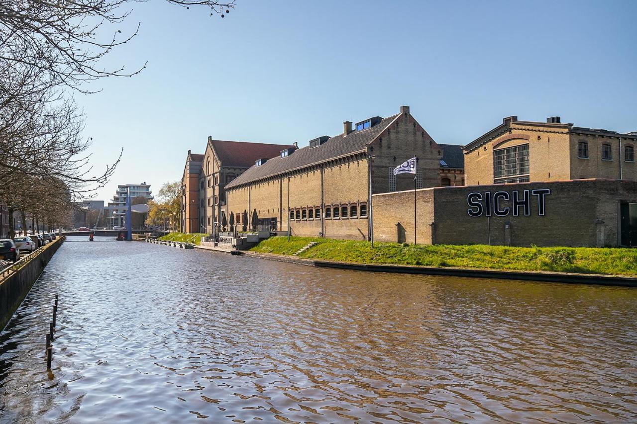 Uniek Verblijf In Herenhuis, Eigen Appartement Op De Tweede Etage Van Ons Huis Leeuwarden Esterno foto